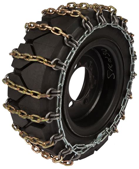 skid steer tire chains 12x16.5|12.5 16 implement tire.